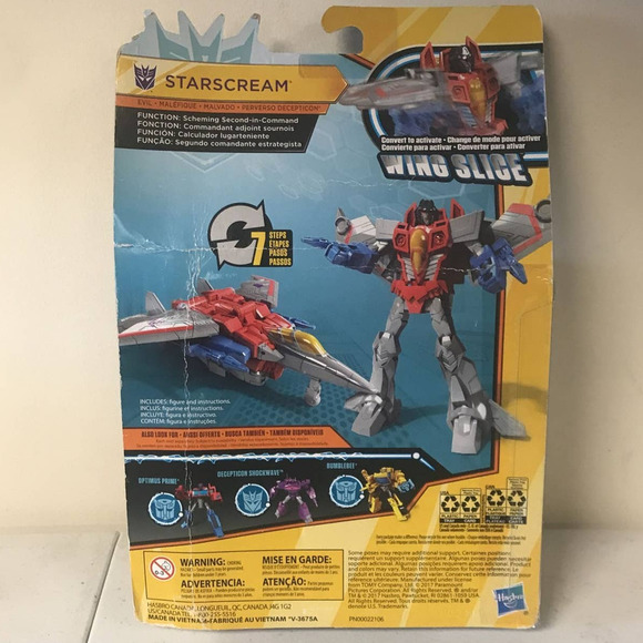 Transformers Cyberverse Warrior Class Starscream - Picture 5 of 5